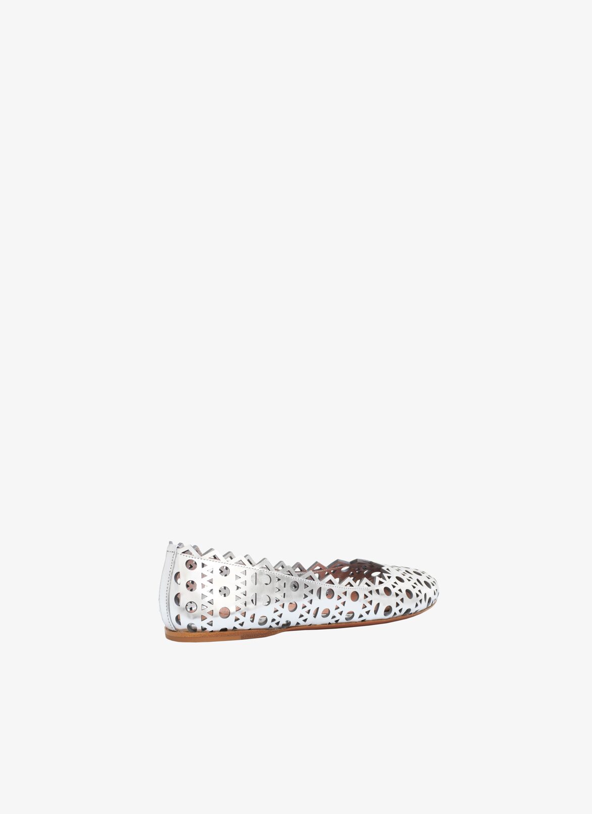 Ballerinas ALAÏA SILBER BALLERINAS